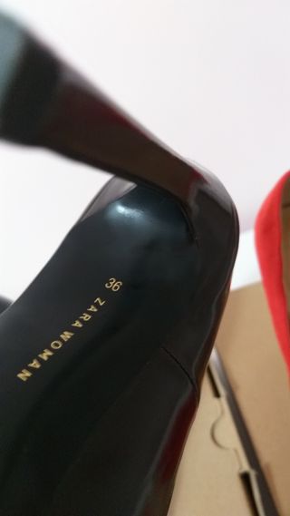 Lote 2 Zapatos Tacón Mujer Zara Talla 36