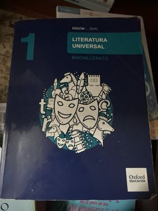 Libro de literatura universal 1ro de bachillerato