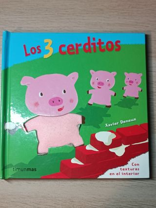 Los tres cerditos: Con texturas en el interior