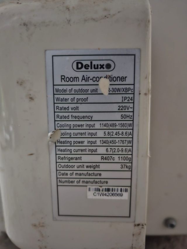 Aire acondicionado exterior