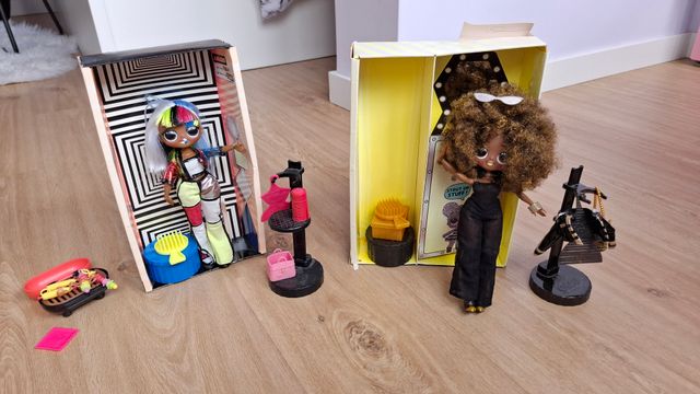 OMG LOL 2 muñecas Royal Bee Big Doll y Angle