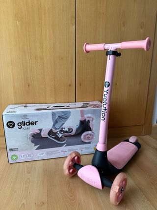 Patinete Yvolution Rosa