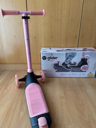 Patinete Yvolution Rosa