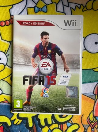 Juego Nintendo Wii Fifa 15 edicion Legacy