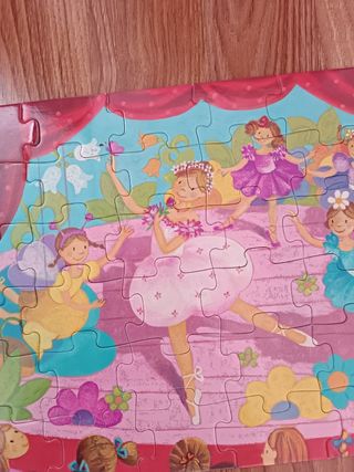 Puzzle bailarina. 36 piezas