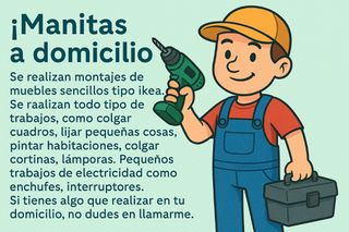 MANITAS A DOMICILIO