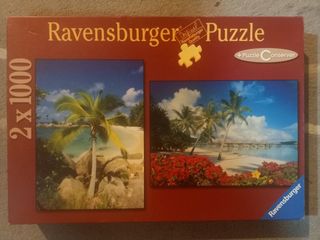 Puzzle  2x1000 piezas venta o intercambio
