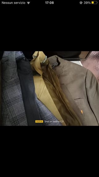 Set di sette giacche da uomo