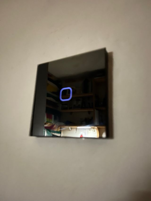 Interruptores commutados táctiles cristal templado