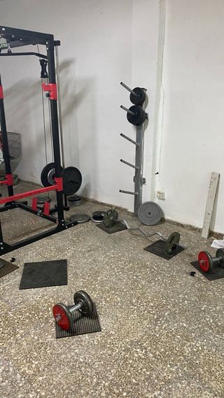 Máquina pesas WellActive mas todo lo demas 