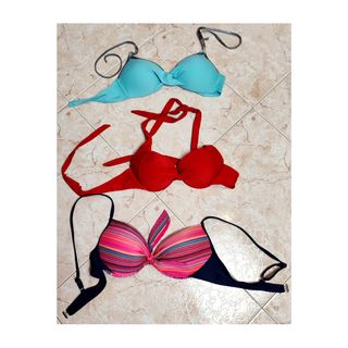 Lote 3 partes de arriba bikini