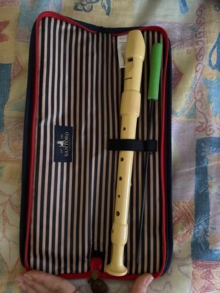 Flauta dulce + funda Gorjuss