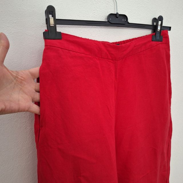 Pantaloni rossi donna