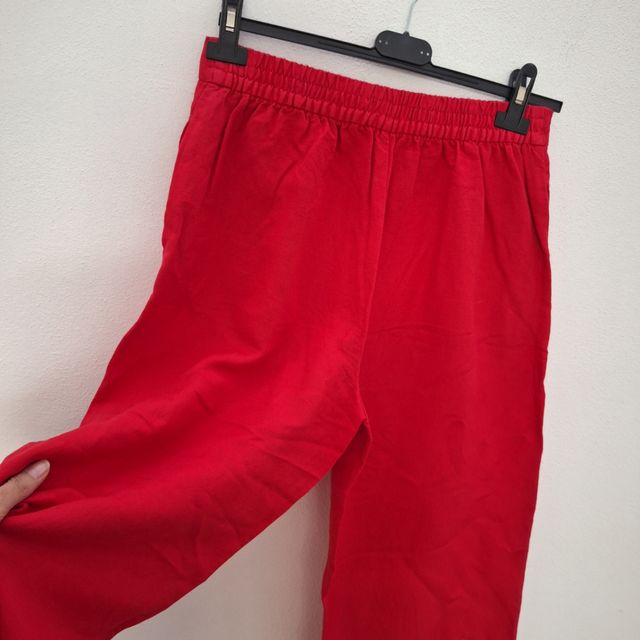 Pantaloni rossi donna