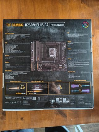 Placa base ASUS TUF GAMING B760M-PLUS D4