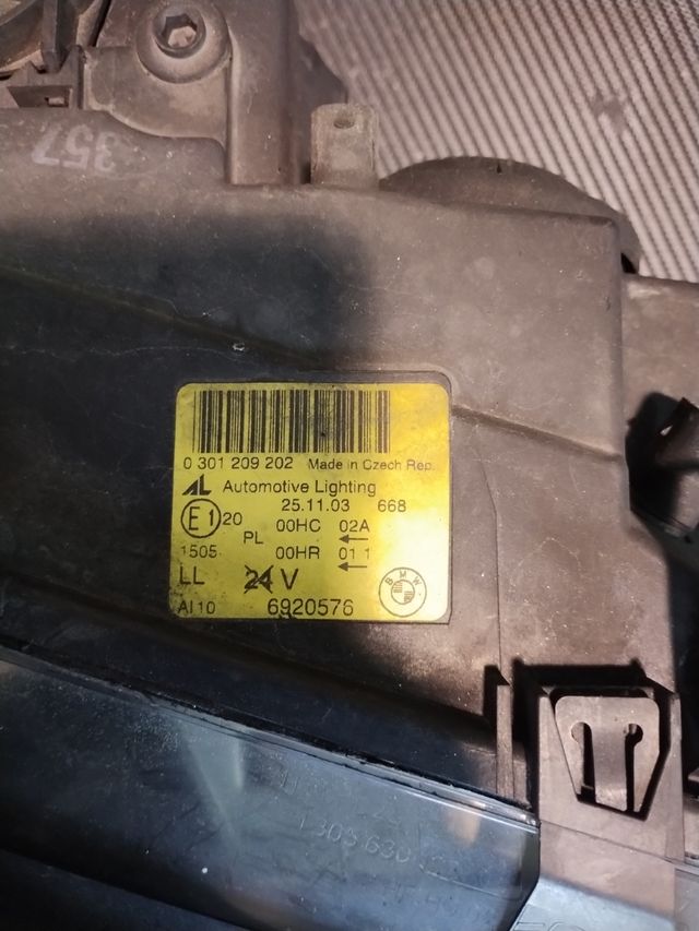 Faros BMW E46 Coupé (restyling)