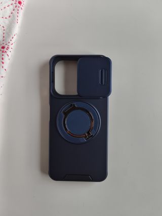 Funda azul móvil xiaomi