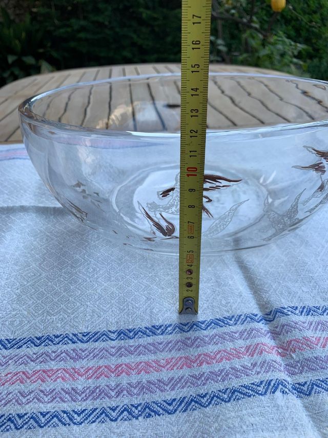 Centrotavola cristallo Amadio Bianchi