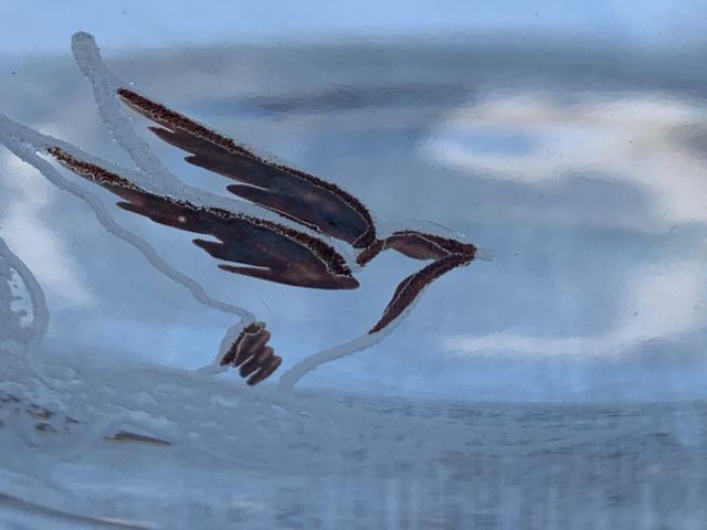 Centrotavola cristallo Amadio Bianchi