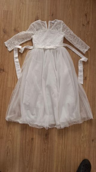 OBEEII Vestido de princesa y su corona de cristal