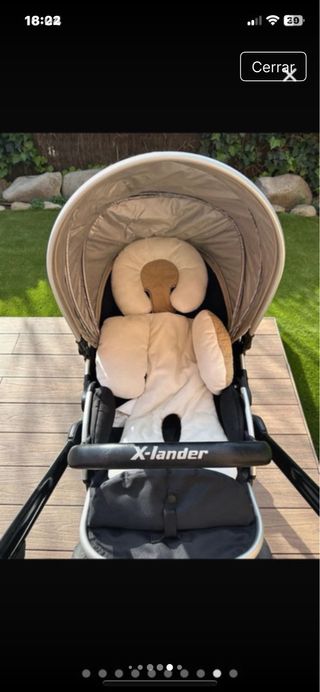Acepto Cochecito bebé X-lander usado solo 3 meses