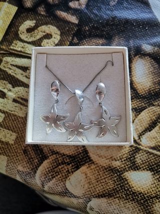 Set orecchini - collana stella marina