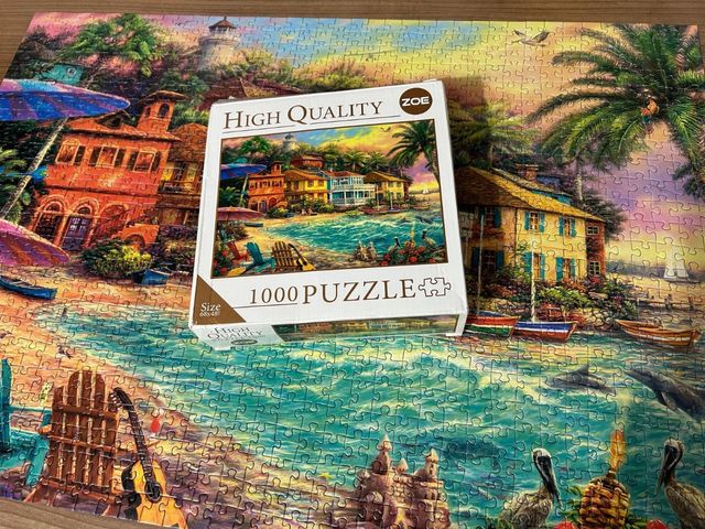 Puzzle 1000 piezas paisaje costero