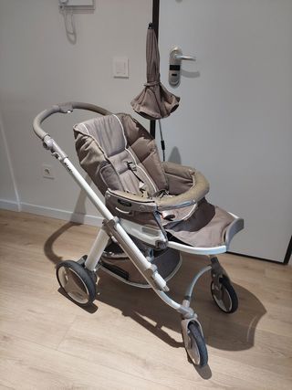 Carrito BebeCar Ip Op Evolution capazo + silla