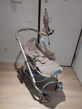 Carrito BebeCar Ip Op Evolution capazo + silla