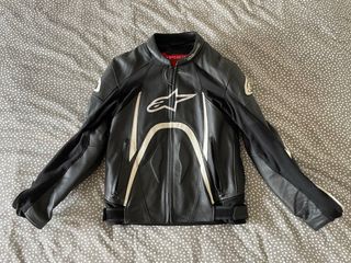 Mono Alpinestars cuero 2 piezas