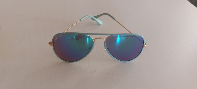Gafas sol aviator verde | gafas moda