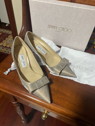 Zapatos Jimmy Choo Plata