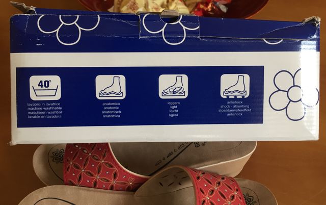 ciabatte donna n.39 BluStar nuove