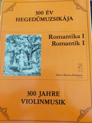 Partituras "300 años de música para violín"