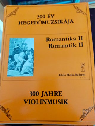 Partituras "300 años de música para violín"