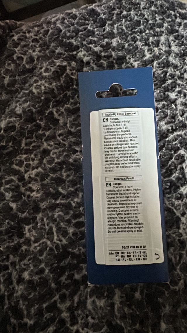 Pincel de retoque para ford