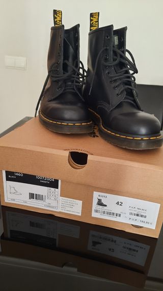 Bota black smooth Dr. Martens 