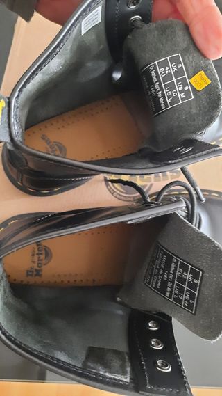 Bota black smooth Dr. Martens 
