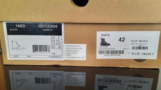 Bota black smooth Dr. Martens 