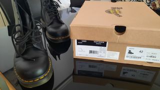 Bota black smooth Dr. Martens 