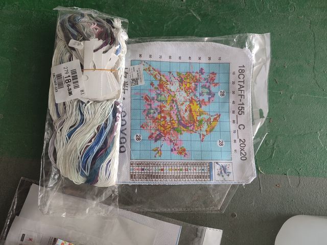 Kit Punto Cruz - 20x20 cm