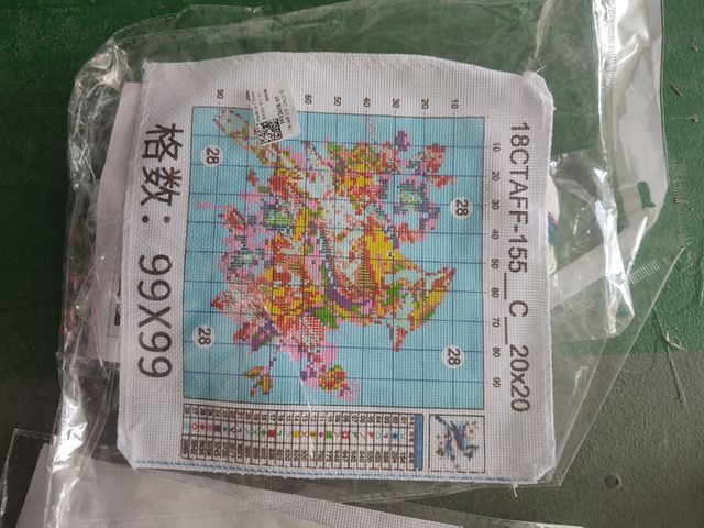 Kit Punto Cruz - 20x20 cm