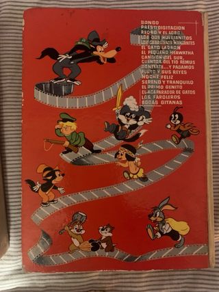 LIBROS WALT DISNEY ANTIGUOS