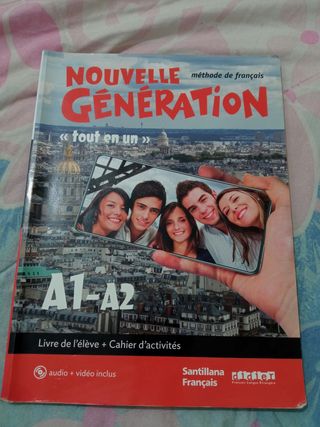 Libro de texto de francés 1 bachillerato