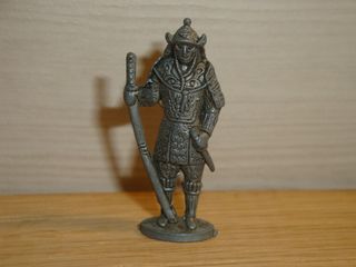 Soldatini Kinder Ferro- Samurai 5 - Zinco 35mm. Me
