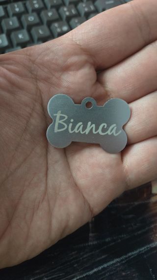 Targa cane personalizzata