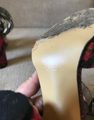 Sandalias romanas Gucci