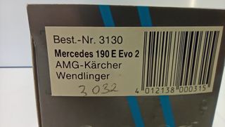 Minichamps Mercedes 190 Evo2 Team AMG 1/43