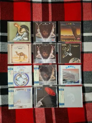 CAMEL 1972-1980 13 CDs y SACDs Japan UK Prog 70s de segunda mano