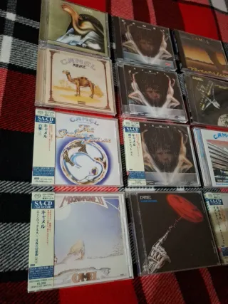 CAMEL 1972-1980 13 CDs y SACDs Japan UK Prog 70s de segunda mano